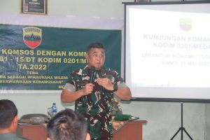 Dandim 0201/Medan Kolonel Inf. Ferry Muzawwad