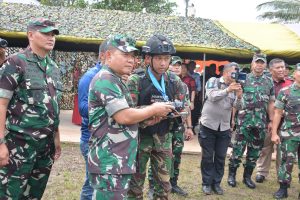 KASAD Dudung Abdurachman Tinjau Latihan Pra Tugas Yonif 310/KK