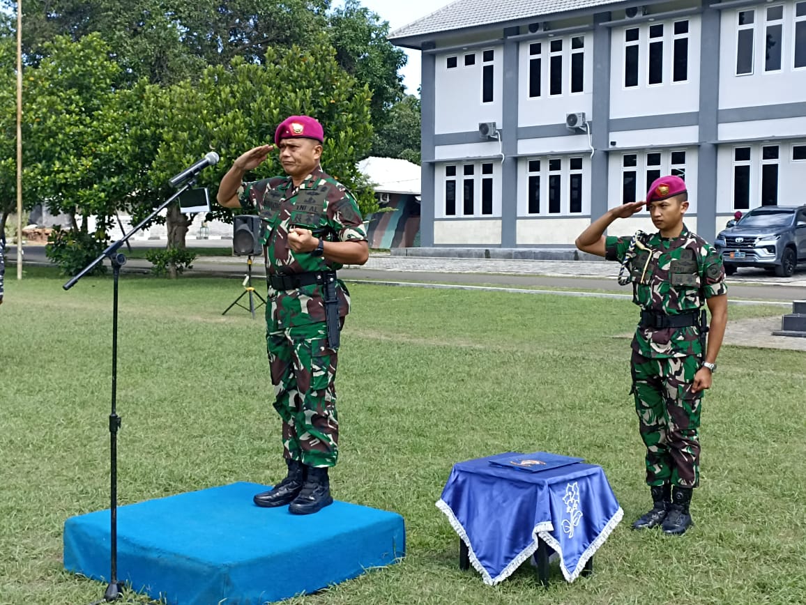 Dankodikmar Buka Latihan Praktik Dikko Marinir di Situbondo, Rabu (22/2/2023)