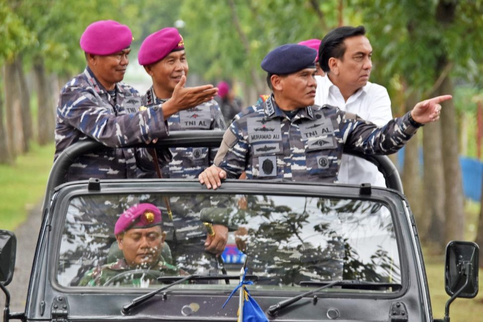 Kasal Ajak Efendi Simbolon Kunjungi Sarang Petarung Brigif 2 Marinir Sidoarjo, Kamis (19/1/2023)