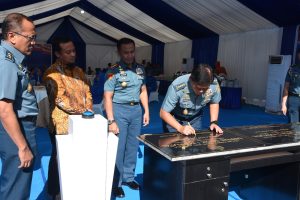 Kasal Muhammad Ali Resmikan Sarpras Satuan Pendidikan dan Sky Diving Simulator didampingi Dankodiklatal, Kamis (8/6/2023).