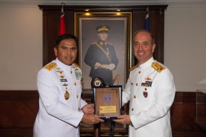 Commander of the Turkish Naval Force, Admiral Ercument Tatlioglu