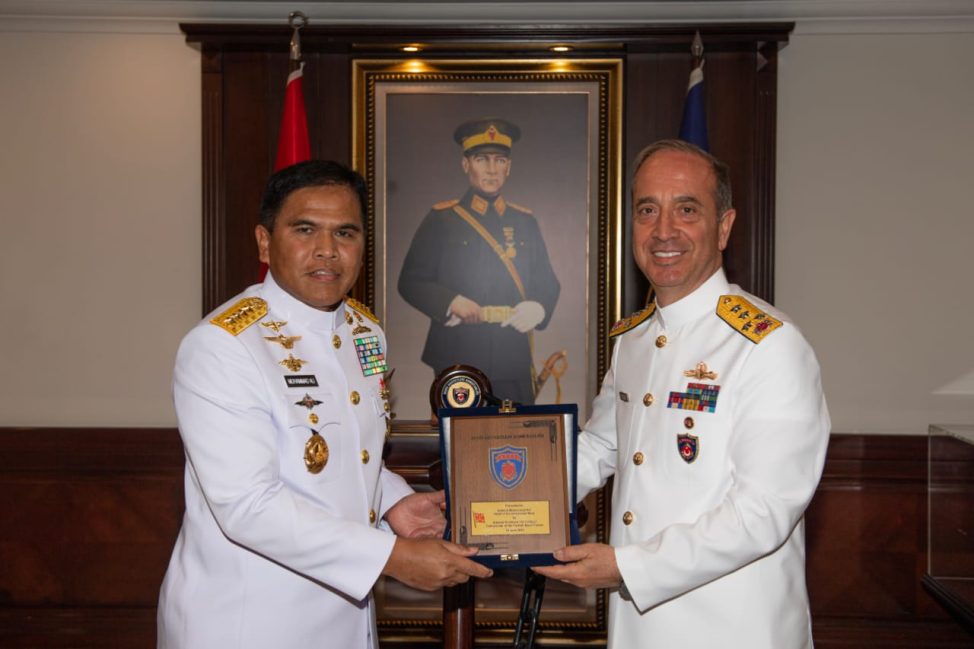 Commander of the Turkish Naval Force, Admiral Ercument Tatlioglu