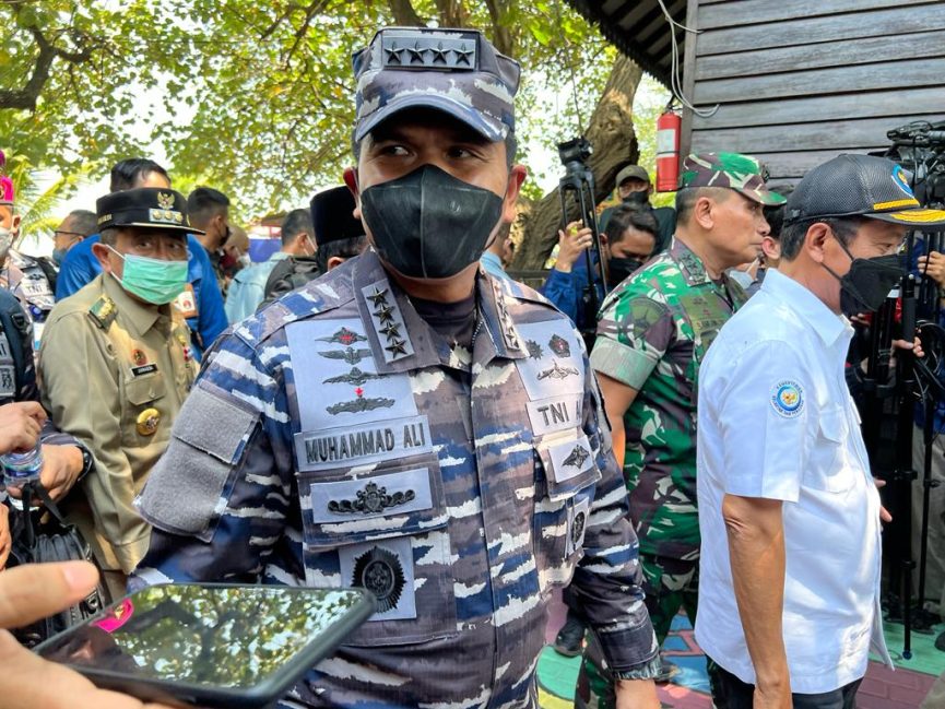 Kasal Muhammad Ali di Kepulauan Seribu. (Foto: Haresti/indomaritim.com).