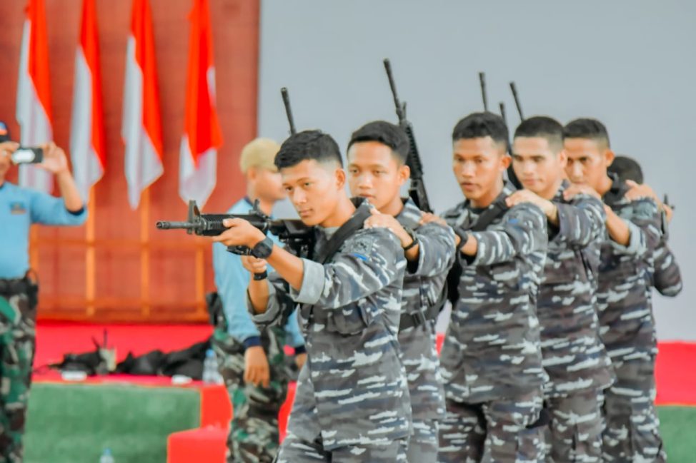 Prajurit Lantamal IX Gelar Latihan VBSS