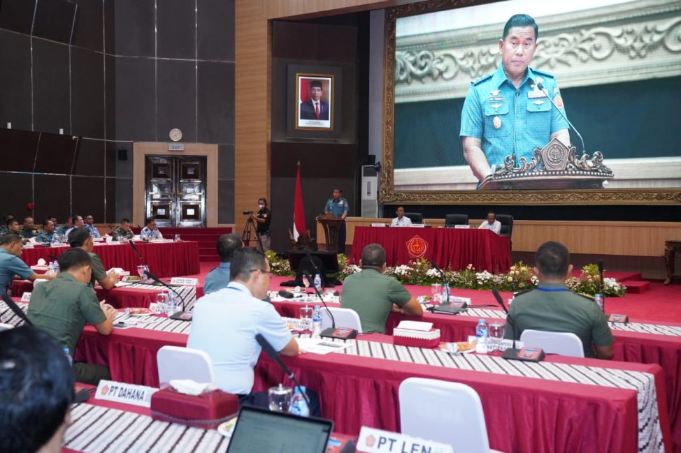 Asrenum Panglima TNI Laskda TNI Hery Puranto Buka Rakor Litbang 2023
