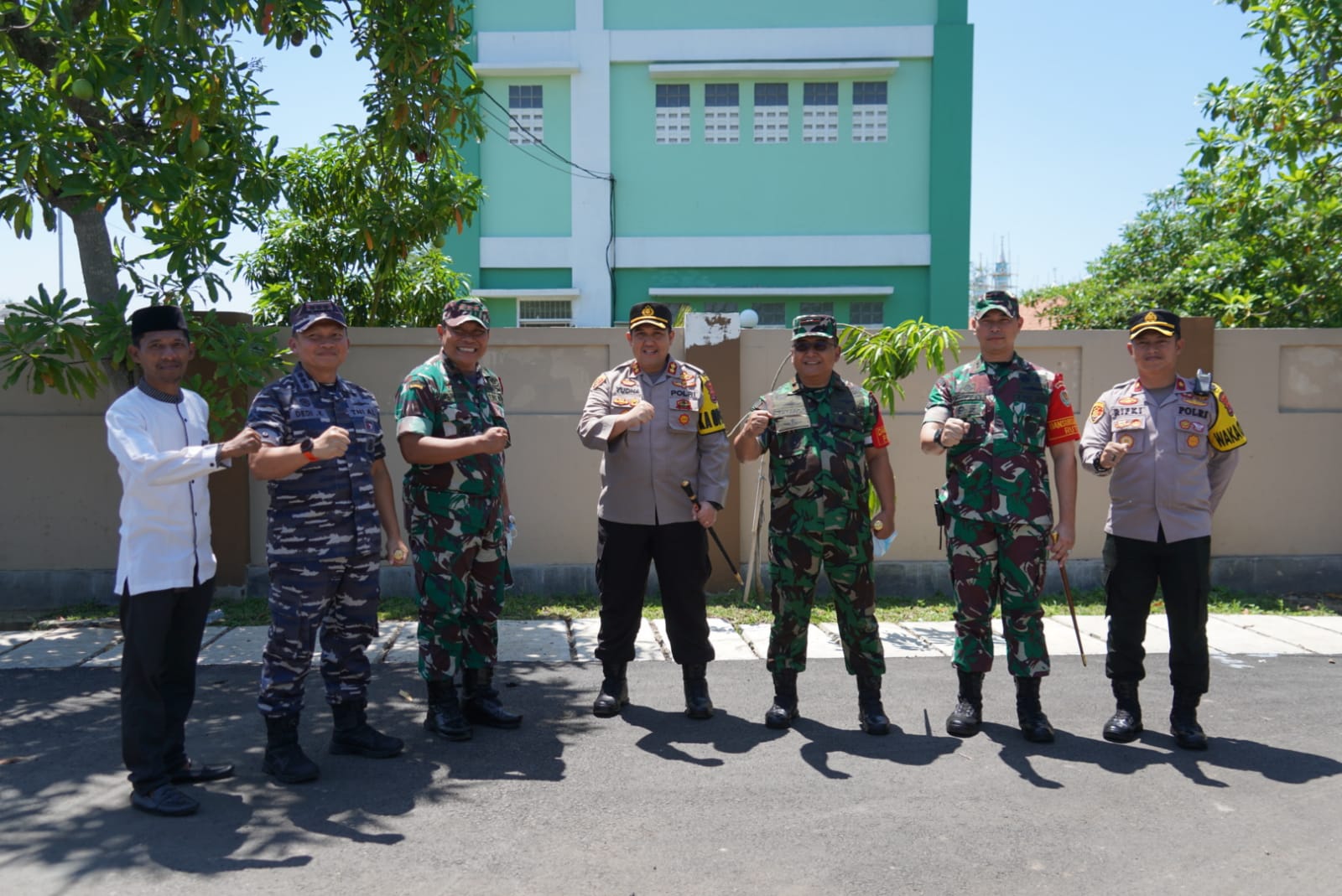 Pam VVIP Korem 064/MY Sukseskan Agenda Wapres RI Di Tanara