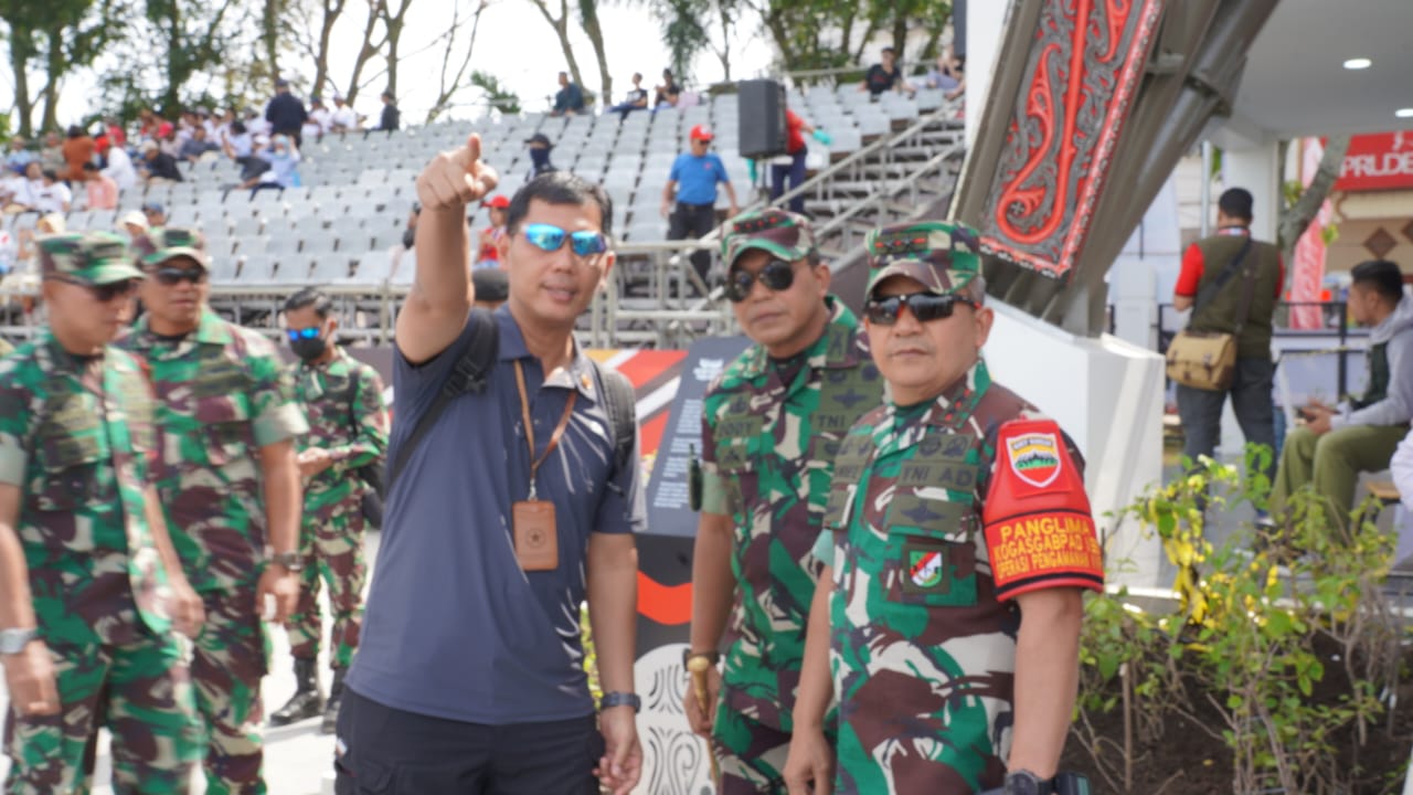 Pangdam I Bukit Barisan Pastikan Keamanan Perhelatan F1H20 di Balige