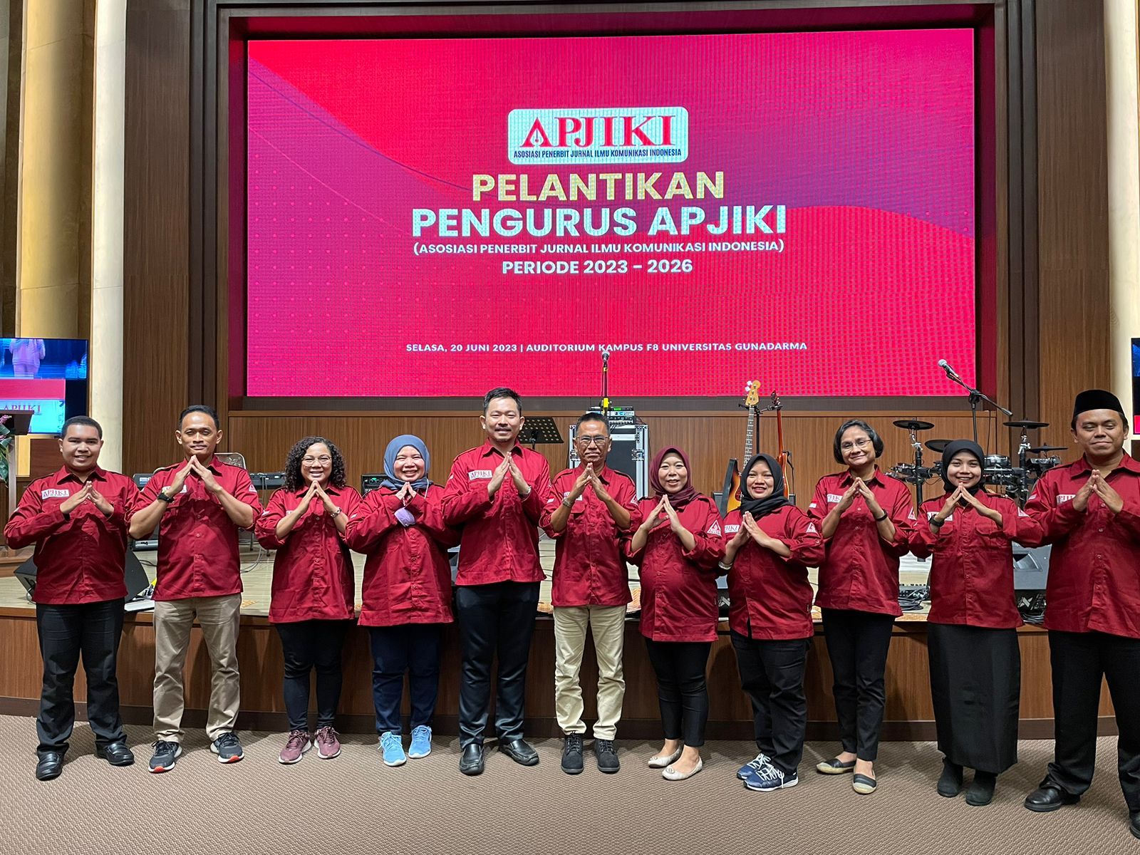 Pengurus APJIKI 2023-2023 Dilantik