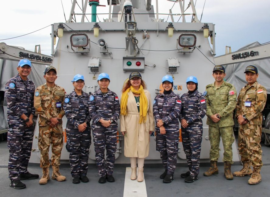 Penuhi Standar Persyaratan PBB, KRI Frans Kaisiepo-368 Terima Apresiasi COE