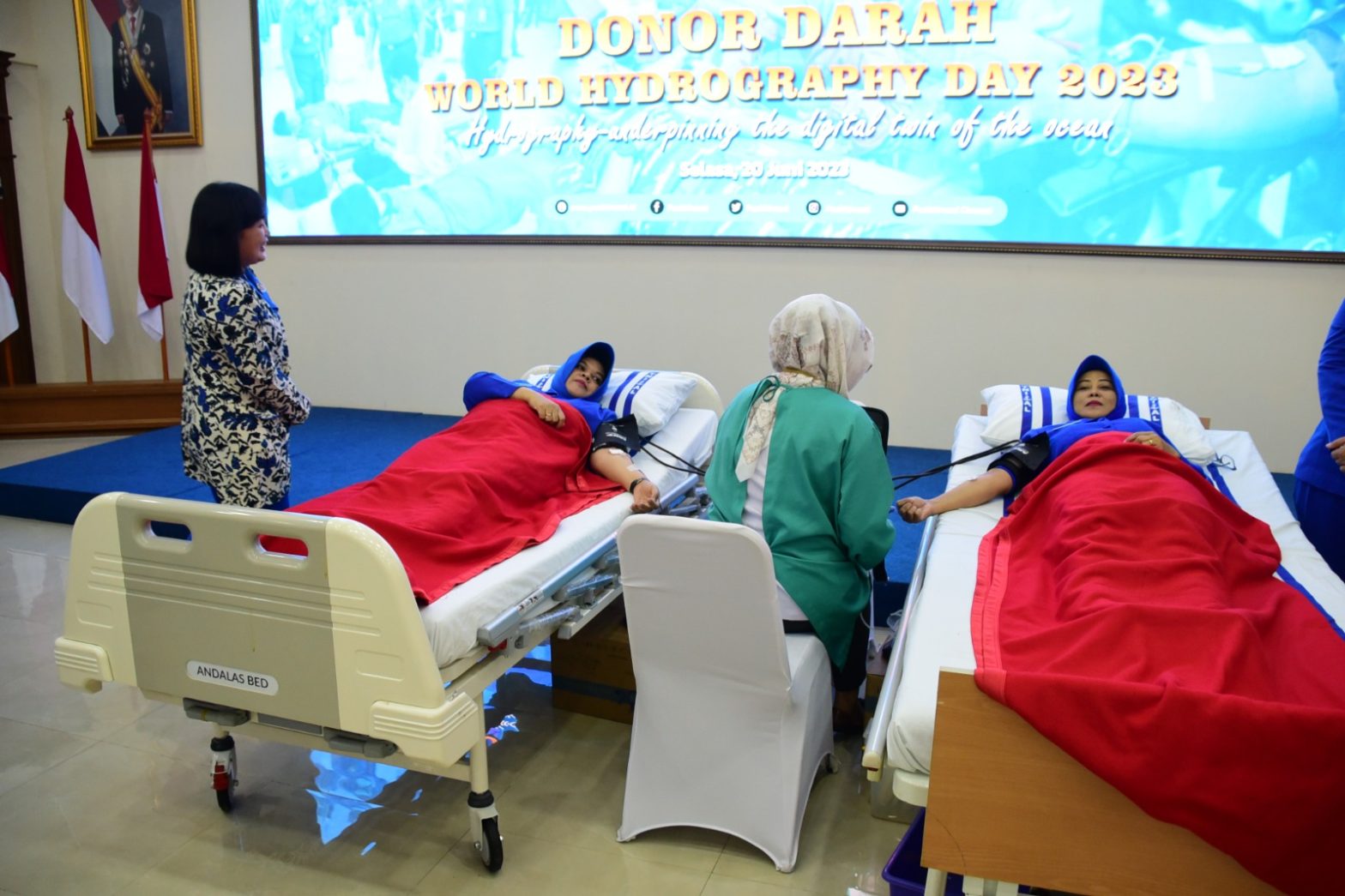 Peringati Hari Hidrografi Dunia Ke-102, Pushidrosal Gelar Donor Darah