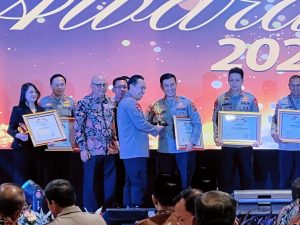 Polda Jambi Raih Penghargaan Polda Terbaik Tipe B. Foto: indomaritim.com/Syah