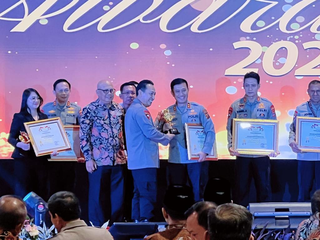 Polda Jambi Raih Penghargaan Polda Terbaik Tipe B. Foto: indomaritim.com/Syah