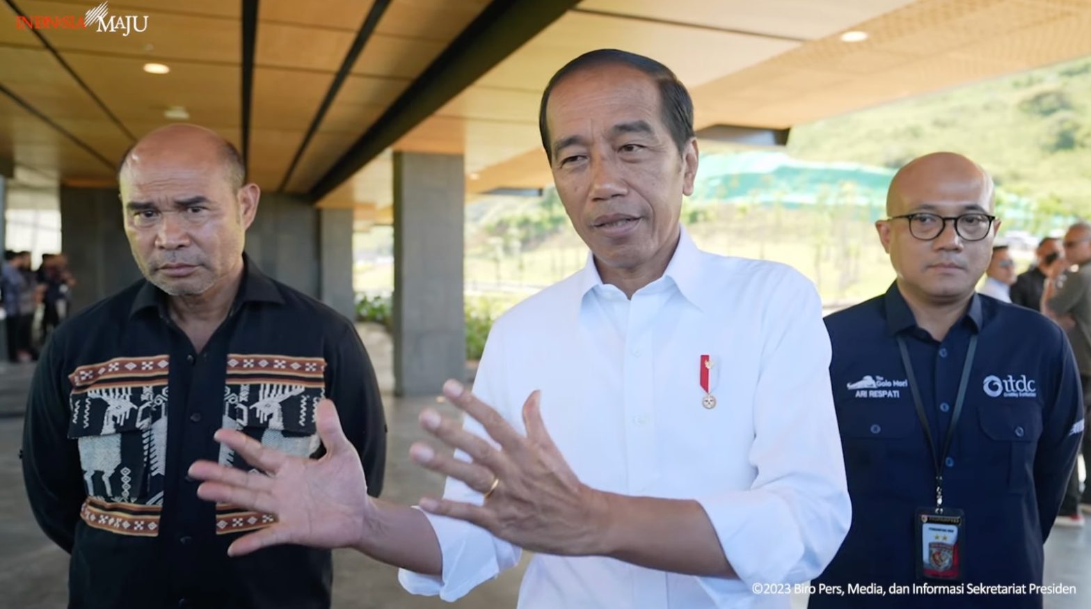 Presiden Jokowi Meninjau Persiapan KTT ASEAN di Labuan Bajo, Selasa (14/3/2023). Foto: Biro Pers, Media dan Informasi Sekretariat Presiden