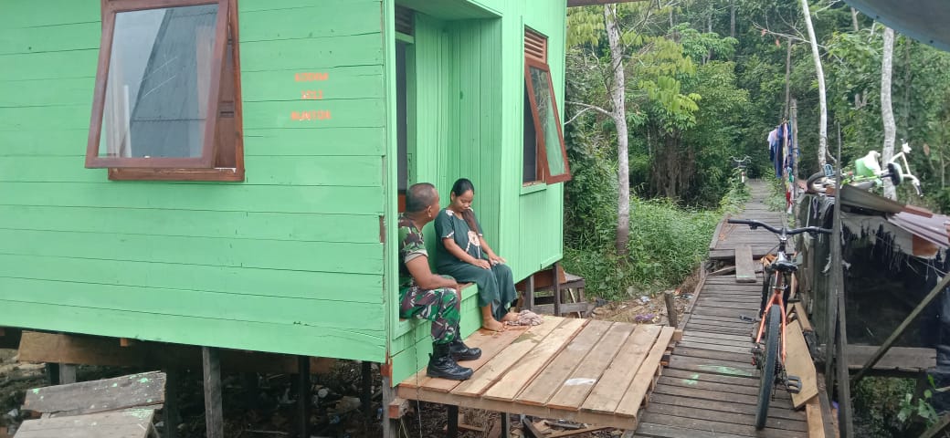 TMMD Reguler Ke-116 Kodim 1012/Buntok Wujudkan Impian Warga Miliki Rumah