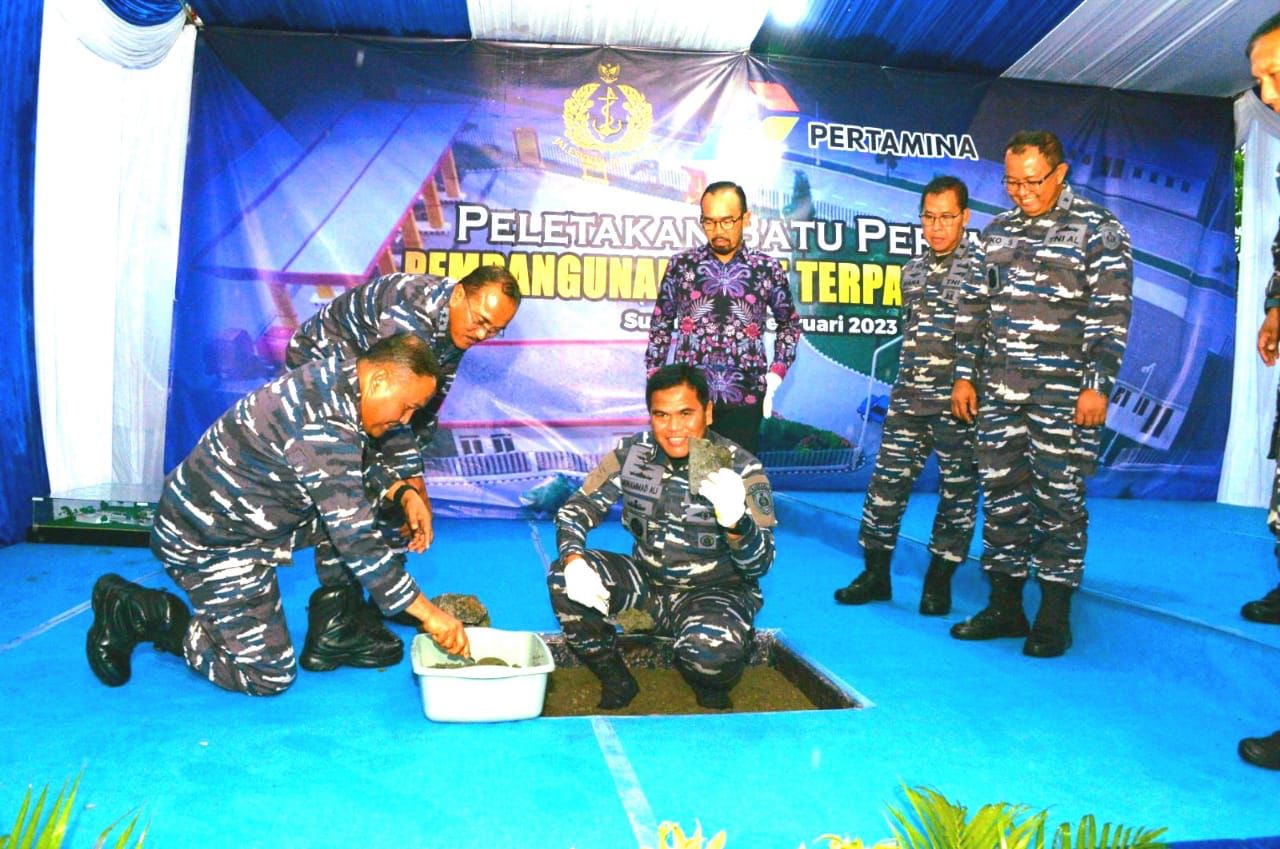 TNI AL Bangun SPBT Terpadu Berbasis Digital di Surabaya