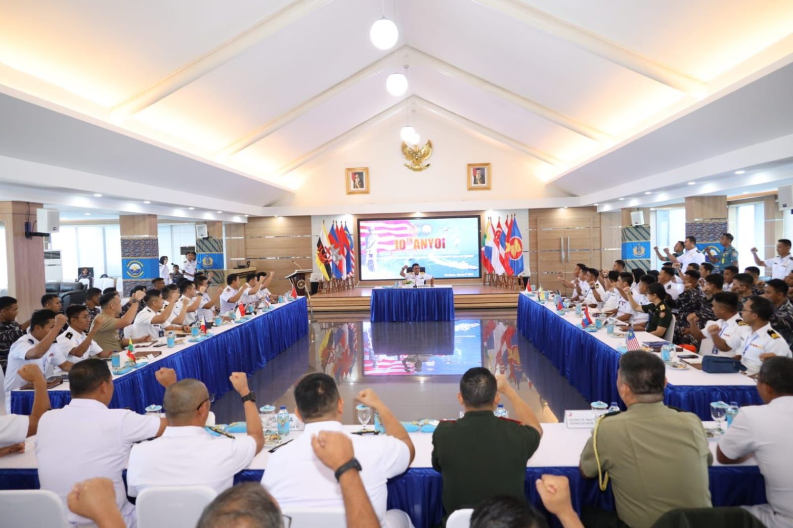 TNI AL Jadi Tuan Rumah ASEAN Navy Young Officer Interaction, Jumat (10/3/2023)