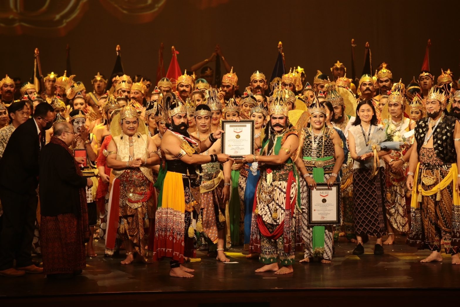 TNI AL Raih Rekor Muri pada Gelaran Wayang Orang Pandawa Boyong, Minggu (15/1/2023)