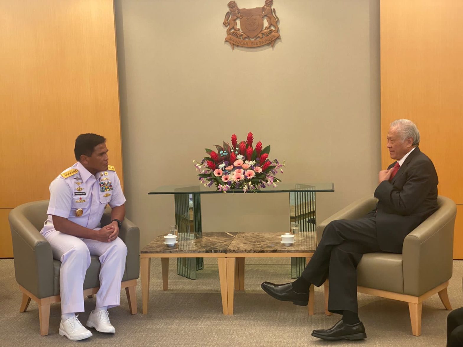 TNI AL dan AL Singapura Sepakat Tingkatkan Kerja Sama Maritim dan Jaga Stabilitas Kawasan