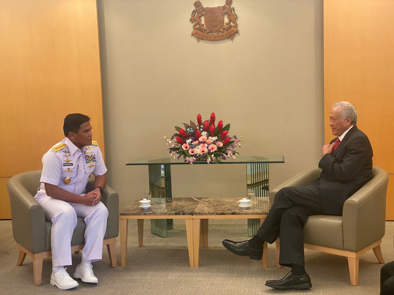 TNI AL dan AL Singapura Sepakat Tingkatkan Kerja Sama Maritim dan Jaga Stabilitas Kawasan
