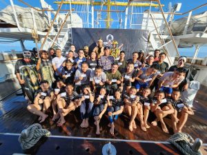 Taruna ASEAN Cadet Sail Resmi Jadi Warga Kehormatan KRI Bima Suci