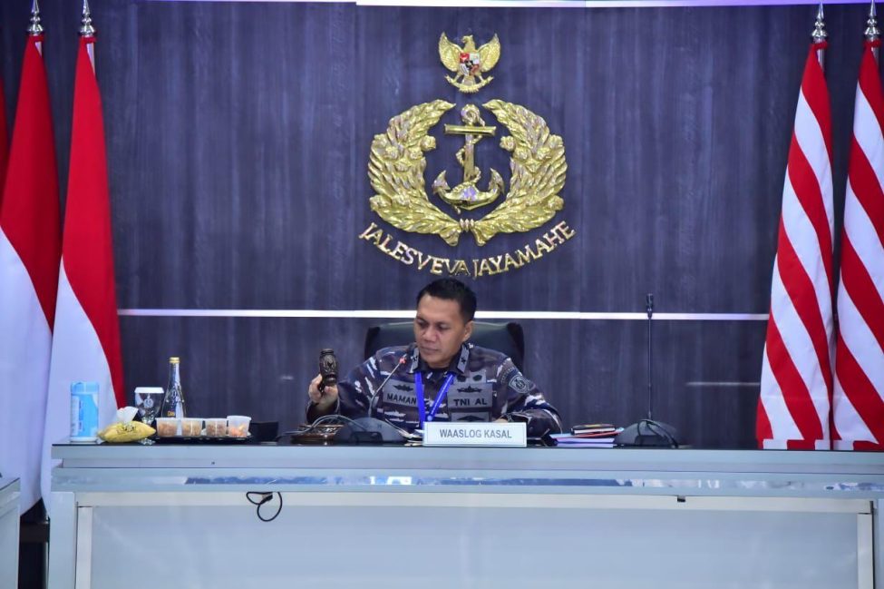 Wakil Asisten Logistik Kepala Staf Angkatan Laut (Waaslog Kasal) Laksma TNI Maman Rohman