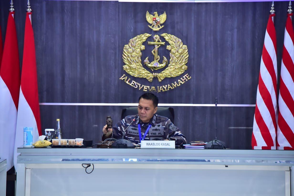 Wakil Asisten Logistik Kepala Staf Angkatan Laut (Waaslog Kasal) Laksma TNI Maman Rohman
