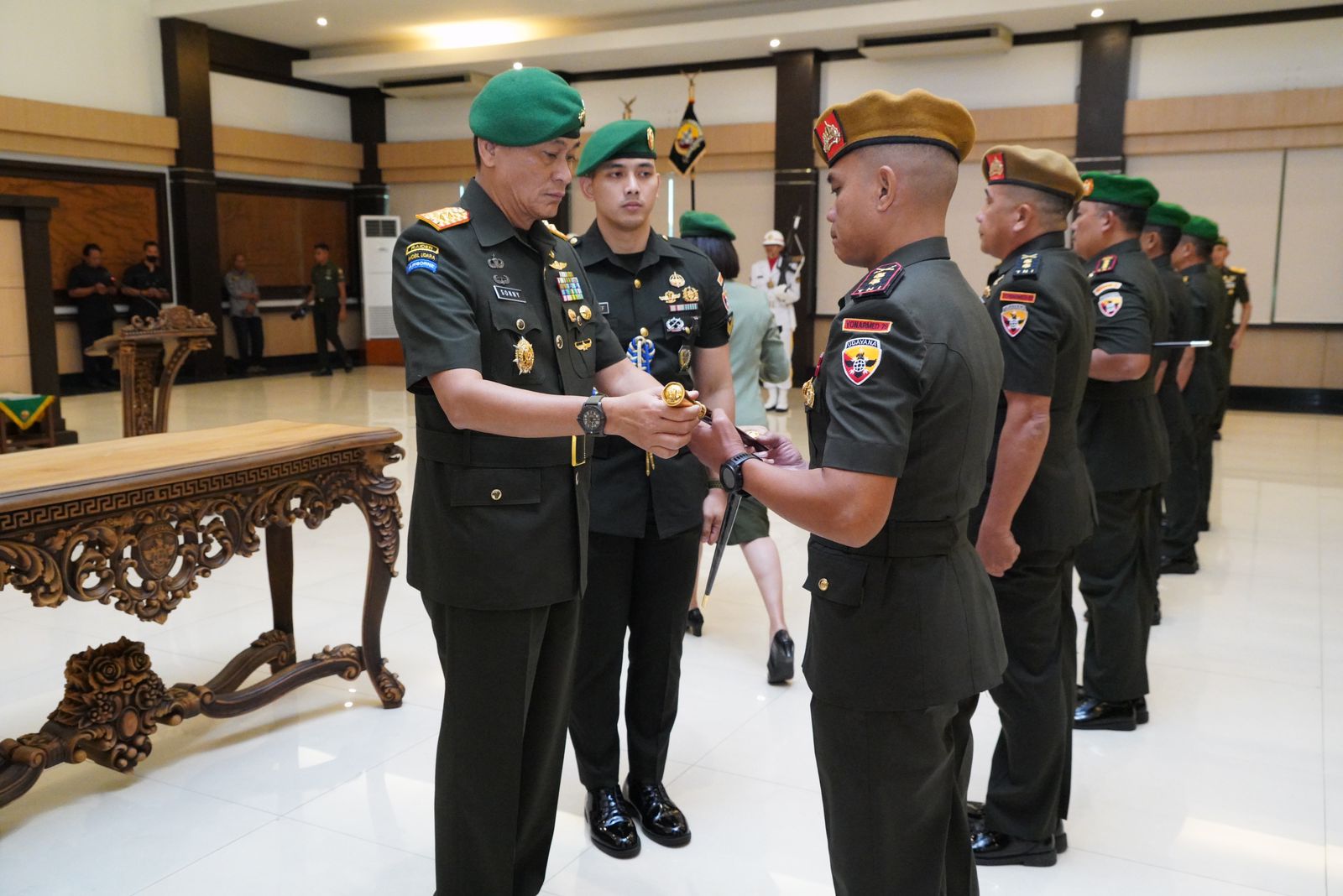 Pangdam Pimpin Sertijab dan Tradisi Laporan Korps Pejabat Kodam IX/Udayana