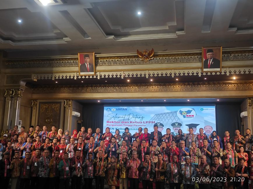 Peserta Rapat Koordinassi KKN Kebangsaan di Pontianak (6/3/2023) Foto: Hasrullah