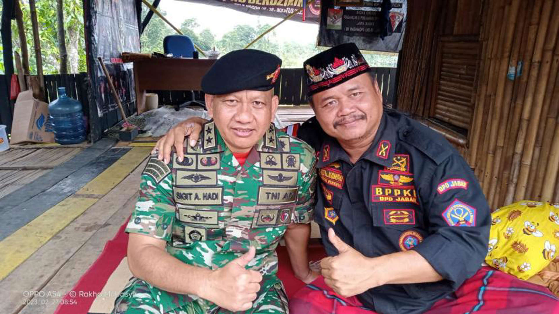 Tentara berpangkat palsu ditangkap Polisi Militer. Foto: Indomaritim.com/Republika.co.id
